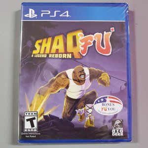 Shaq FU - A Legend Reborn - PS4 - New and Sealed - With Bonus FU You Conent